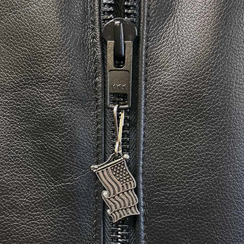Bravo Bells - US Flag Zipper Pull - Legendary USA