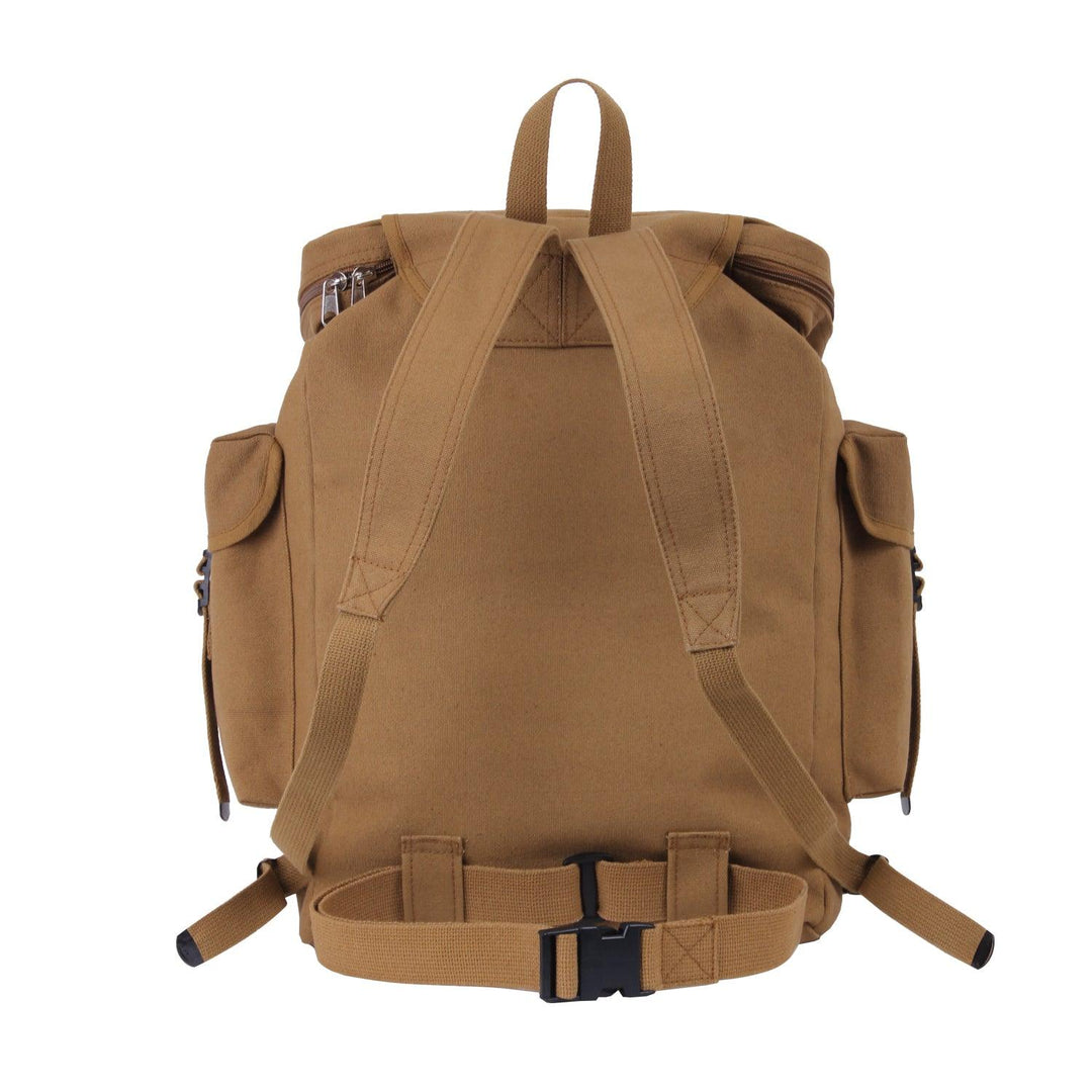 Canvas European Style Rucksack by Rothco - Legendary USA