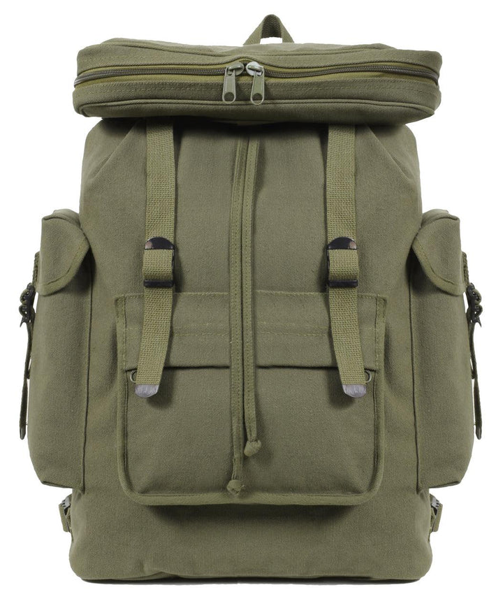 Canvas European Style Rucksack by Rothco - Legendary USA