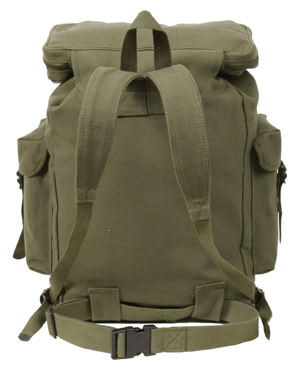 Canvas European Style Rucksack by Rothco - Legendary USA