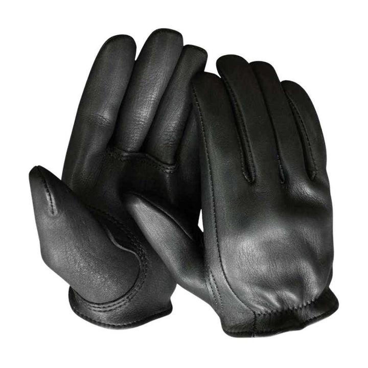 Churchill Mens Deerskin Leather Short Wrist Motorcycle Gloves - Legendary USA