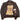 Close-up of alternate patriotic interior embroidery inside Cockpit USA Men's Carrier Pilot Jacket