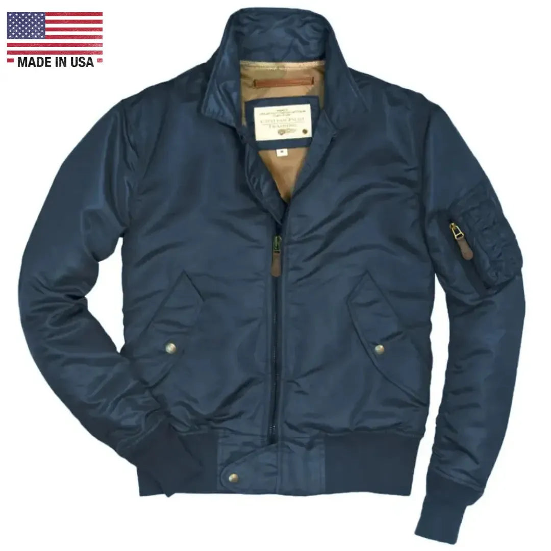 M-86 Flight Jacket | MA-1 Inspired Lightweight by Cockpit USA