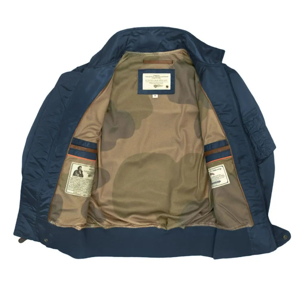 Size Medium Cockpit USA M-86 Flight Bomber Jacket - Final Sale Ships Same Day