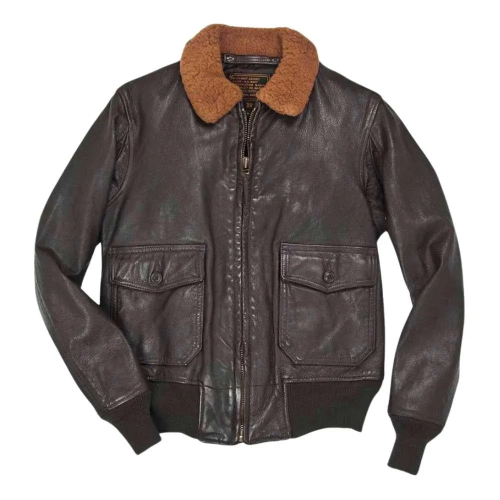 Leather Aviator Jacket Men's | Aviator Flight Jacket | Legendary USA