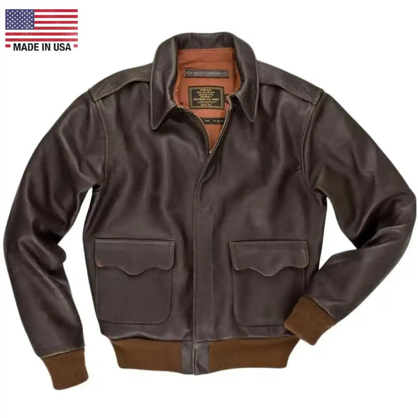 ジャケット・アウター A-2 archive leather flight jacket Men's Horsehide Leather Jacket | A-2 Flight Jacket for Sale