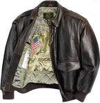 Alternate open view showing interior design with American flag embroidery and Cockpit USA branding