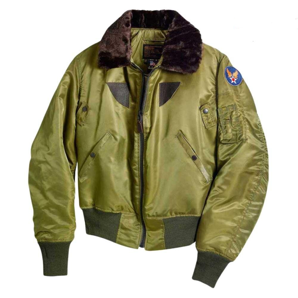 B-15 Flight Jacket | Olive Green Jacket Men's | Legendary USA