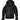 Back view of Cockpit USA Black B-3 Jacket with collar flipped up, premium product detail