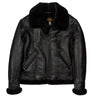 Cockpit USA Men's Black B-3 Sheepskin Bomber Jacket