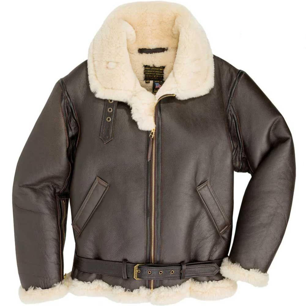 Cockpit USA Champ Sheepskin Bomber Jacket | Legendary USA