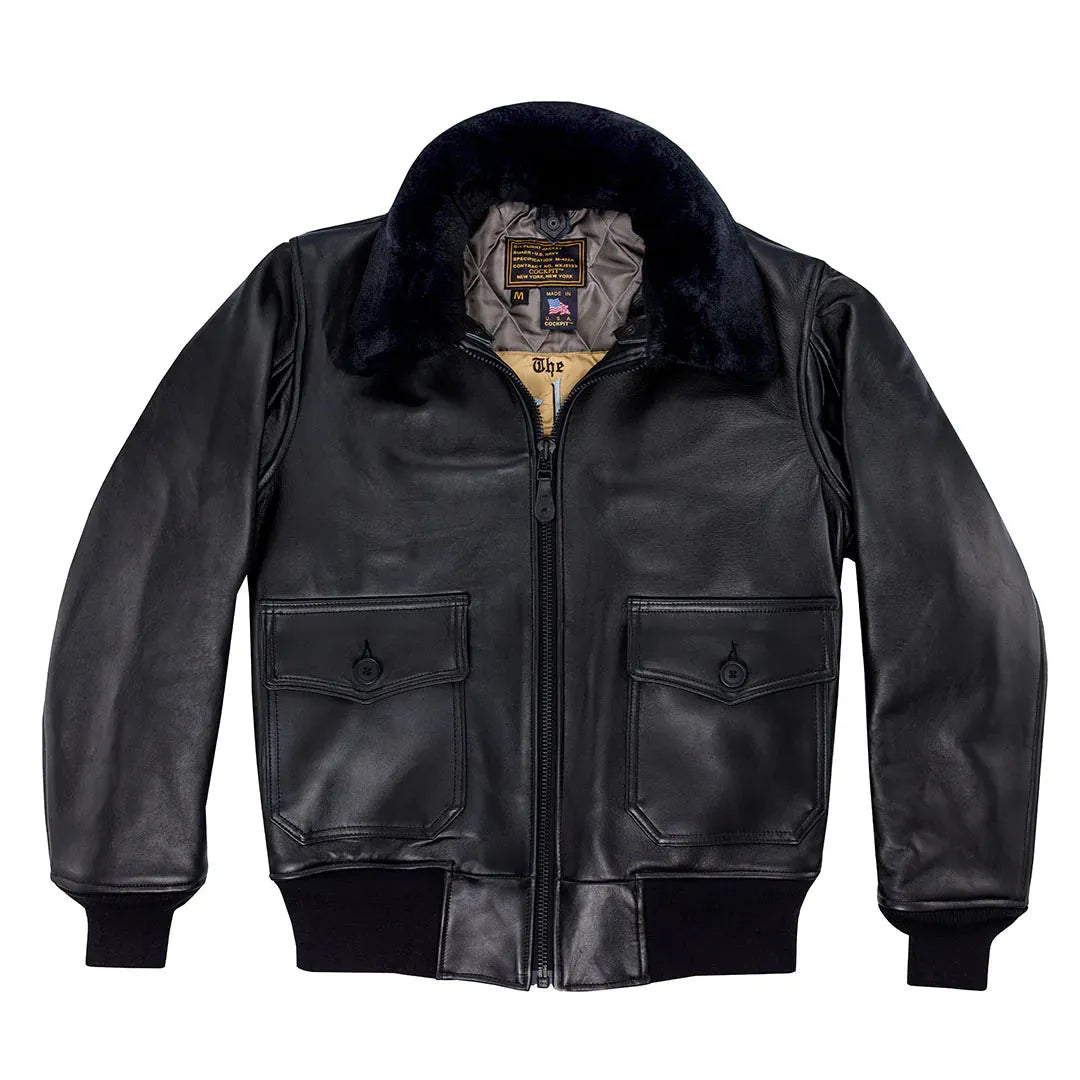 Lambskin Jacket Men's | Cockpit Flight Jacket | Legendary USA
