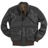 Cockpit USA Men's USAF Goatskin A-2 Flight Jacket - Brown