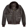 Cockpit USA Men’s USN G-1 Mil-Spec Goatskin Leather Flight Jacket | Made in USA