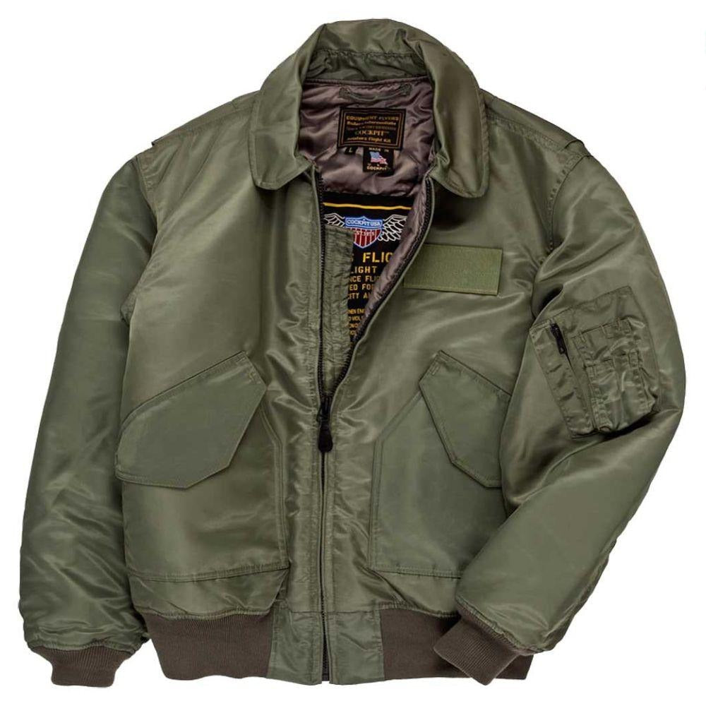 Military Cold Weather CWU Jacket | Military Nylon Jacket | Legendary USA