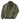 Front view of Cockpit USA Men's CWU-55/P Military Spec Flight Jacket in green, made in USA