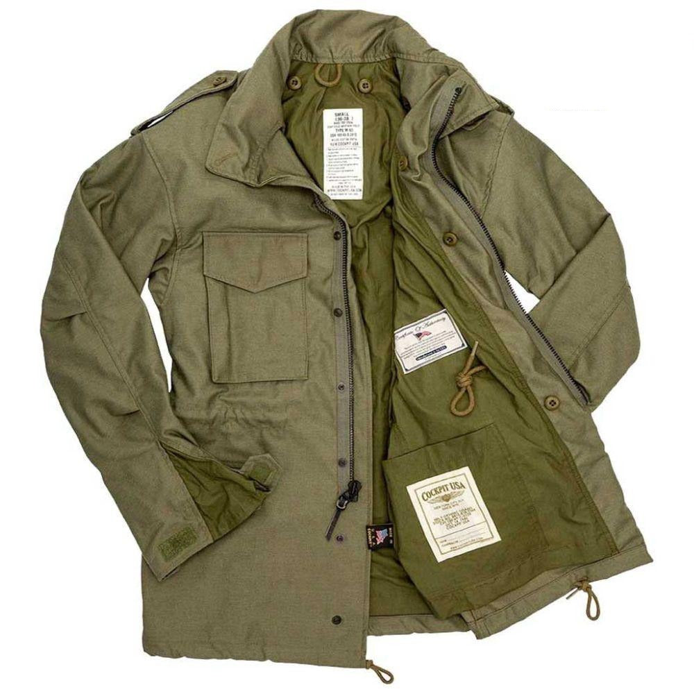 Men's M-65 Military Field Jacket with Liner (Made In USA) | Legendary USA