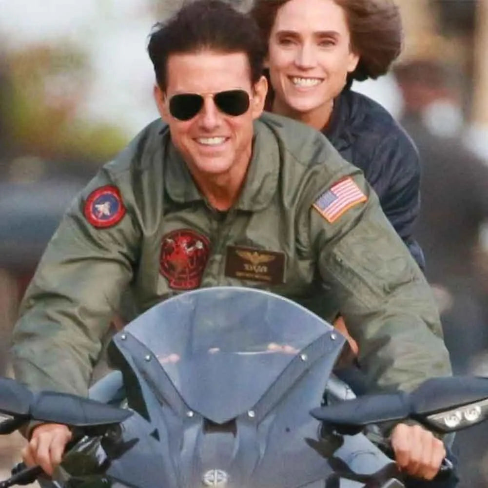 Cockpit USA Men’s Top Gun Maverick CWU-36/P Nylon Flight Jacket | Made in USA