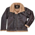 Cockpit USA Men's RAF Fighter Weight Sheepskin Bomber Jacket
