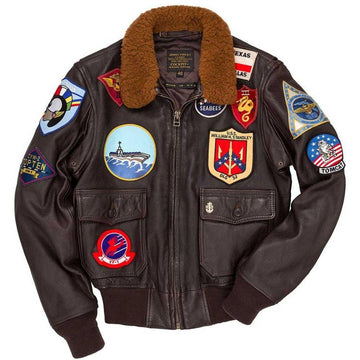 Top Gun G-1 Leather Flight Jacket | Legendary USA