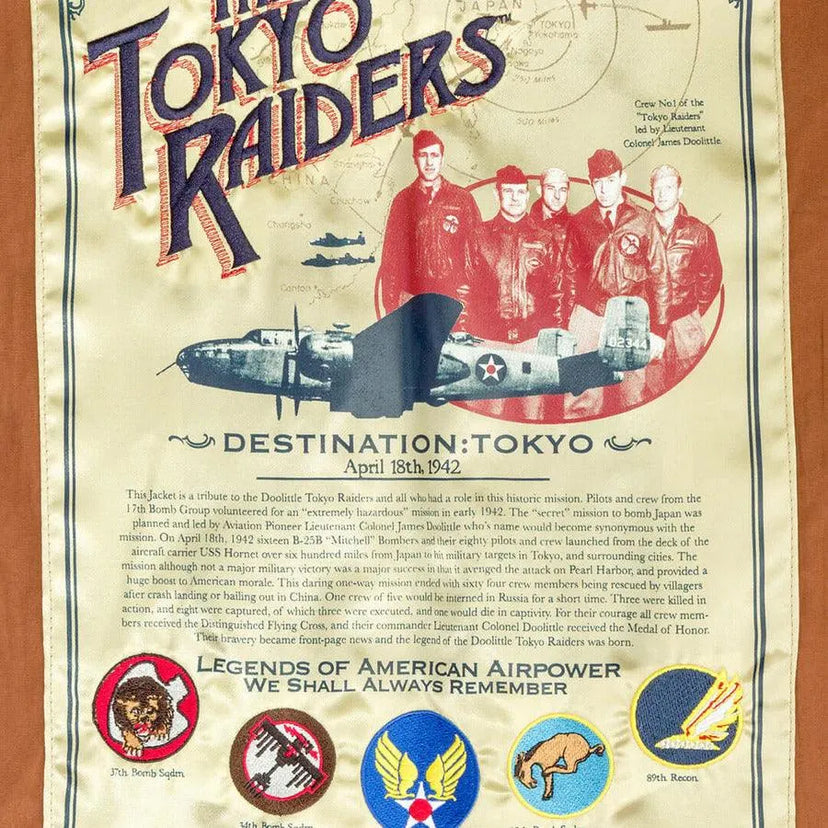 A raid remembered in stitching.