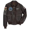 Cockpit USA Men's USS Forrestal Carrier Pilot's Vietnam Flight Jacket