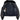 Interior view of Cockpit USA Men's Submariner G-1 Jacket in black showing dark lining and interior labels