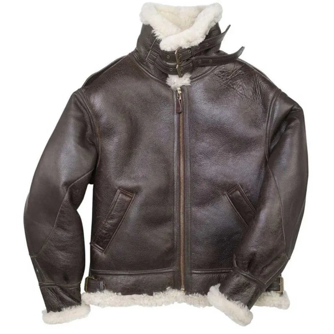 WW2 Leather Jacket | Cockpit B3 Bomber Jacket | Legendary USA