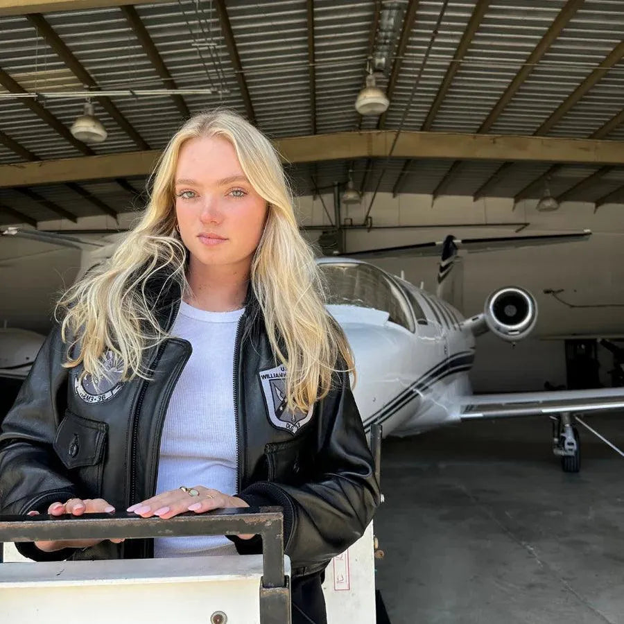 Cockpit USA Women's Stealth Top Gun Jacket