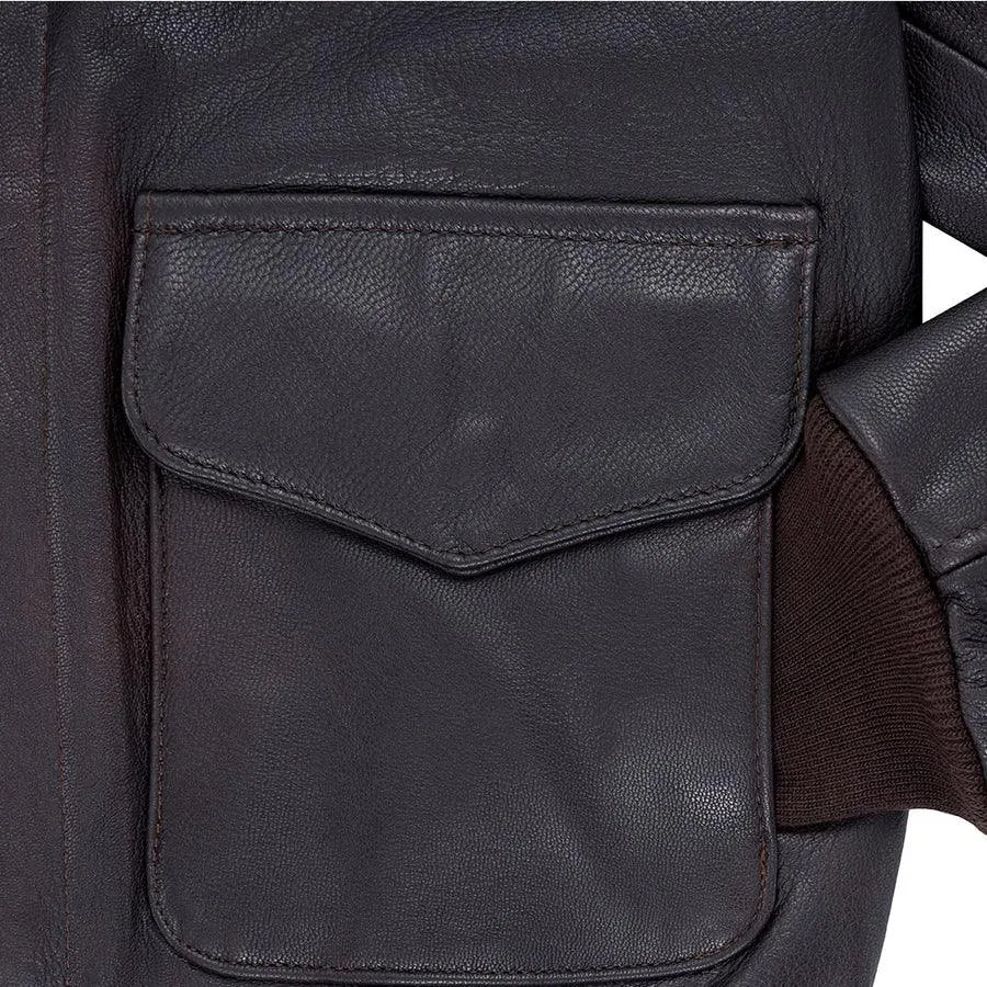 The flap pocket, military-grade hide