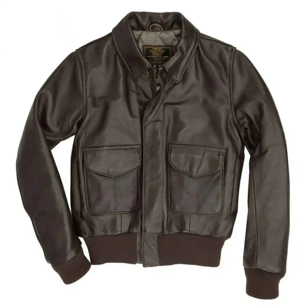 Soft chocolate lambskin, A-2 lines