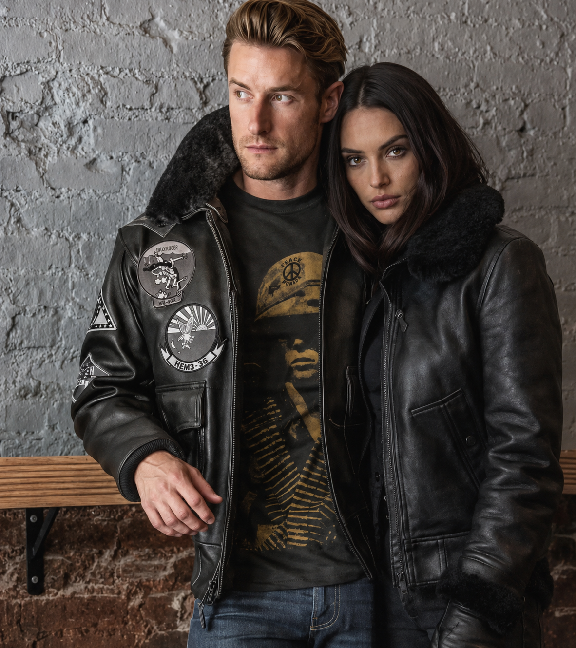 Heritage flight jackets.