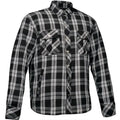 Shield - Mens Black & White Armored Flannel