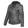 Main product view of Stella - Ladies 3-in-1 Leather Jacket by Derringer Leather, shown on plain studio background
