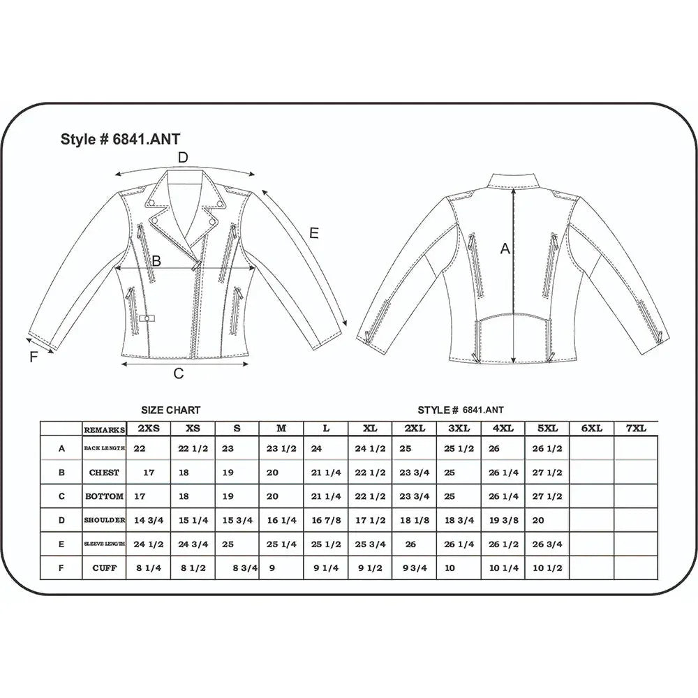 Close-up showing Unik women's tan leather motorcycle jacket, with closer view of trim and finish