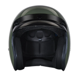 Daytona Cruiser Open Face Motorcycle Helmet - Visor & Graphics - 2nd Amendment Seal | DOT Approved