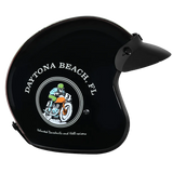 Daytona Cruiser Open Face Motorcycle Helmet - Visor & Graphics - Daytona 30th | DOT Approved