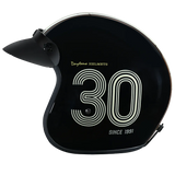 Daytona Cruiser Open Face Motorcycle Helmet - Visor & Graphics - Daytona 30th | DOT Approved