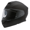 Daytona Detour Full Face Motorcycle Helmet - Dual Visor - Dull Black | DOT Certified