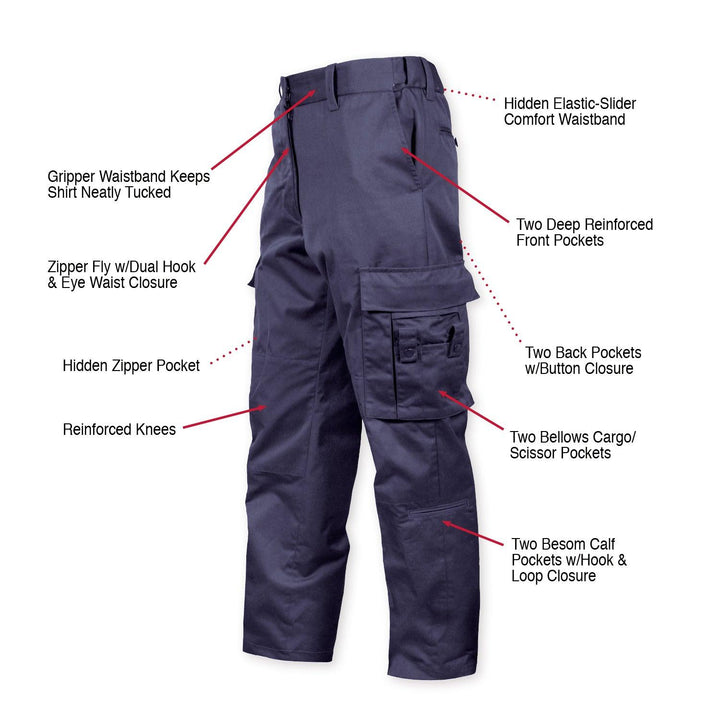 Deluxe EMT (Emergency Medical Technician) Paramedic Pants - Legendary USA