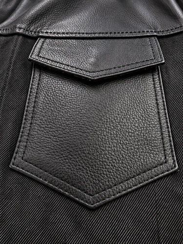 Roughneck jacket – snap-flap chest pocket detail