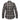 Derringer Black and Gray Womens Flannel Shirt in black flannel, a ladies flannel — view 2 of 3