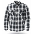 Derringer 'Street Guard' Men's Heavy Duty Flannel Riding Shirt Jacket