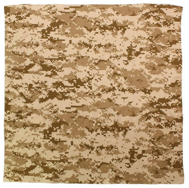 Digital Camo Bandana by Rothco - Available in 6 Colors - Legendary USA