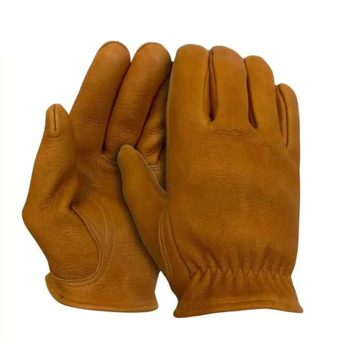 Tan Deerskin Short Wrist Gloves – Legendary USA Tan Deerskin Short Wrist Gloves – Legendary USA