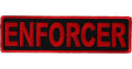 Enforcer Patch Red Yellow