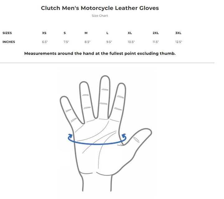 First Mfg Clutch Short Wrist Motorcycle Riding Gloves - Legendary USA