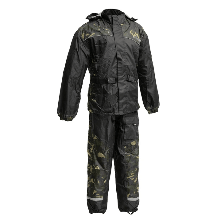 First Mfg Men's Motorcycle Rain Suit - Camo - Legendary USA