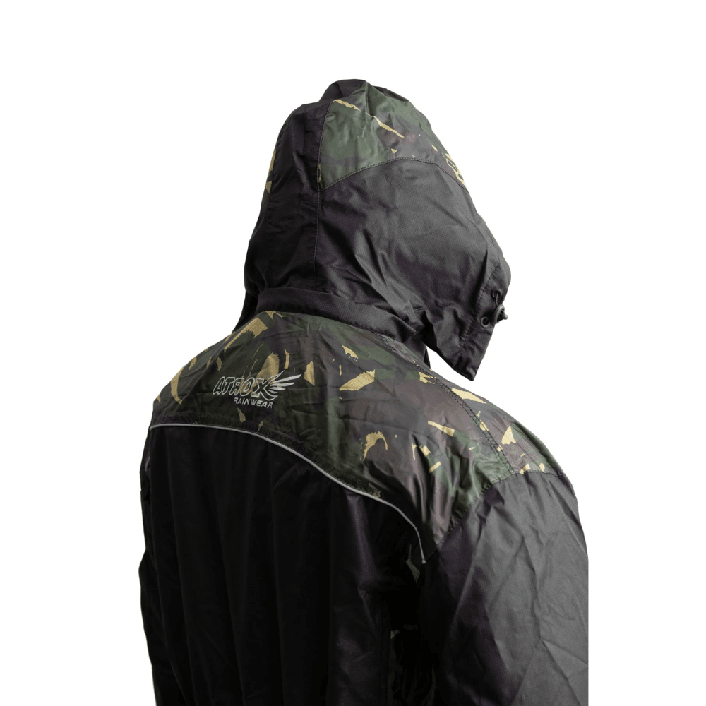 First Mfg Men's Motorcycle Rain Suit - Camo - Legendary USA