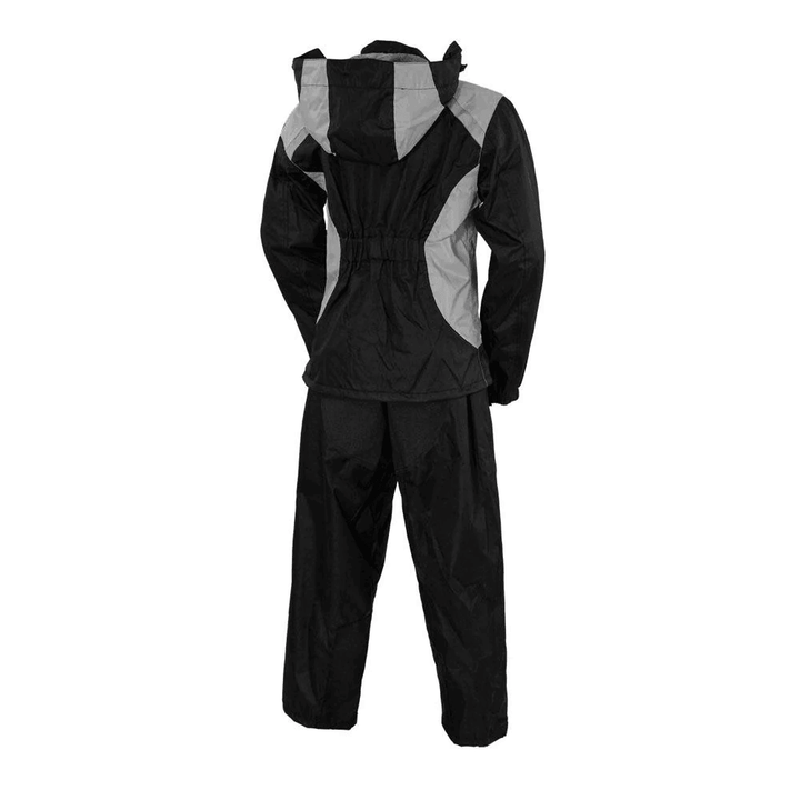 First Mfg Women's Motorcycle Rain Suit - Grey - Legendary USA